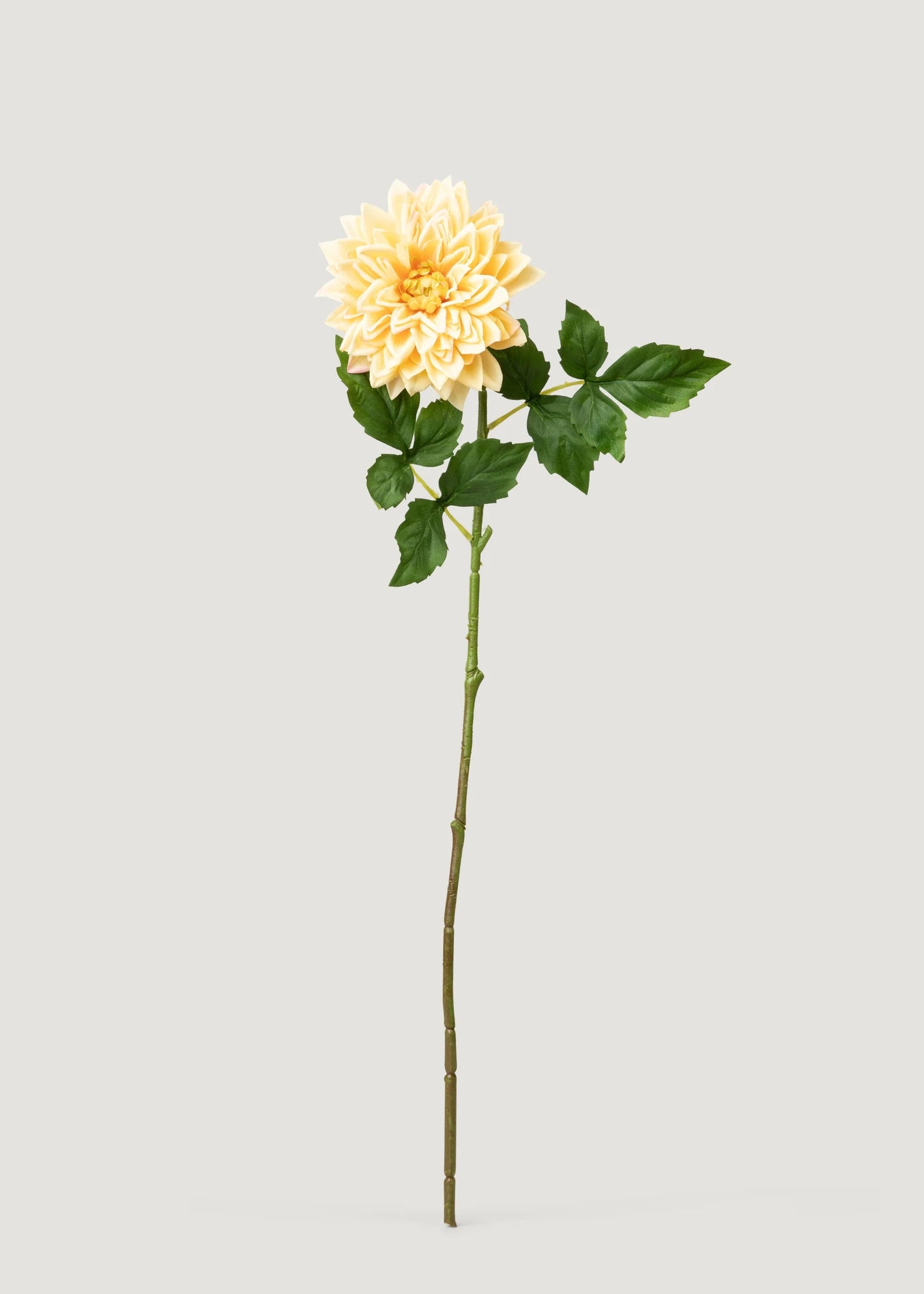Real Touch Flowers Fake Dahlia in Yellow - 29"