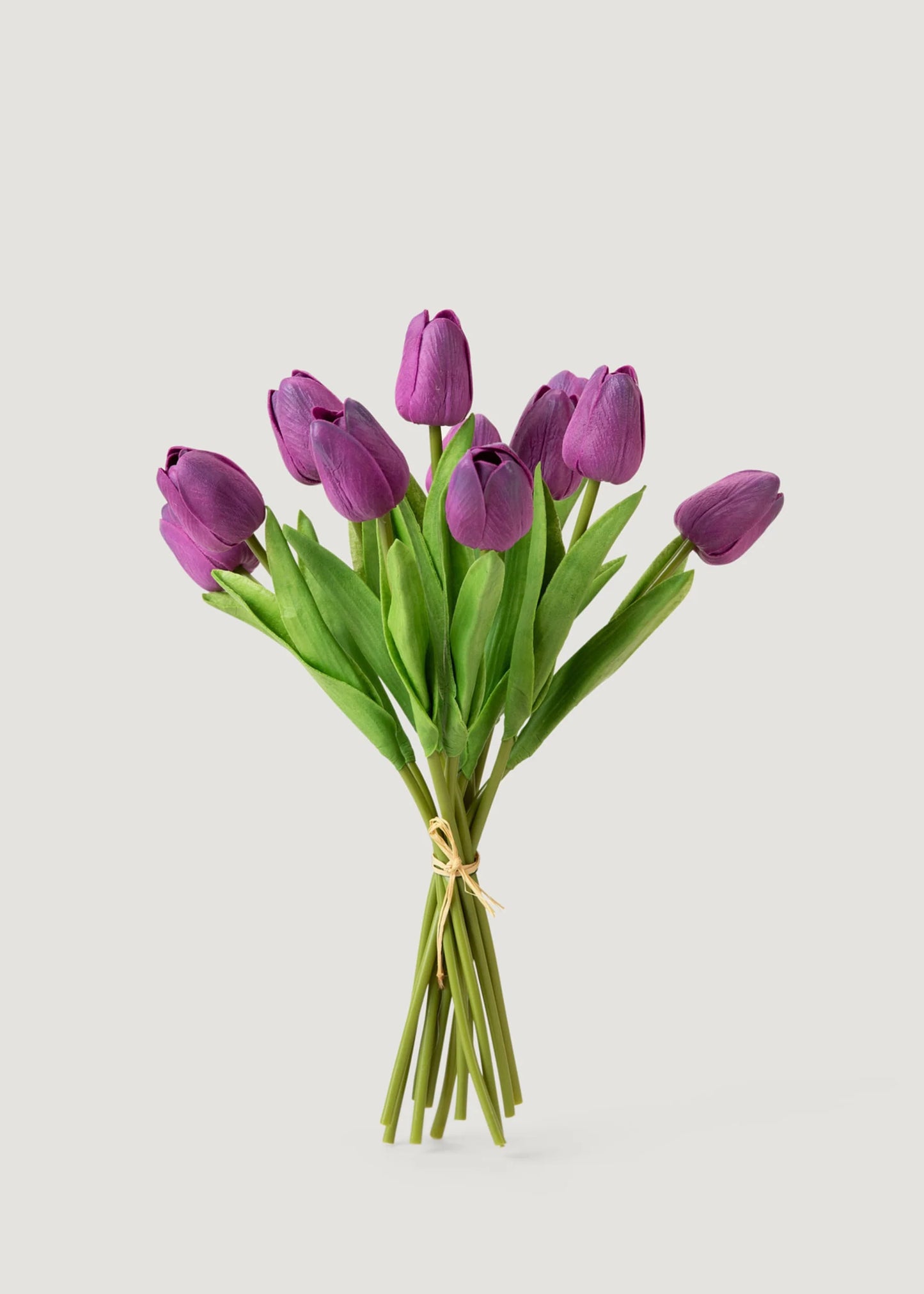 Artificial Flowers Real Touch Tulip Flower Bundle of 12