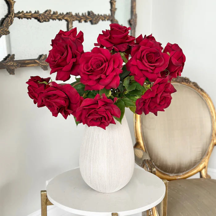 Artificial Red Tea Rose